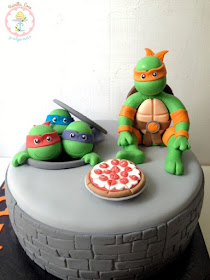 Tarta tortugas ninja