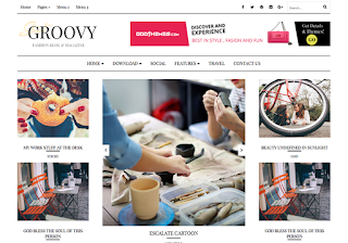 Groovy Blogger Template