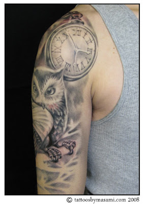 new tattoo, owl tattoo