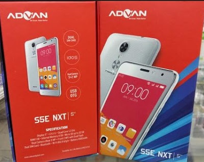 Harga HP Advan S5E NXT Tahun 2017 Lengkap Dengan Spesifikasi USB OTG RAM 1GB Harga Rp. 700 Ribuan