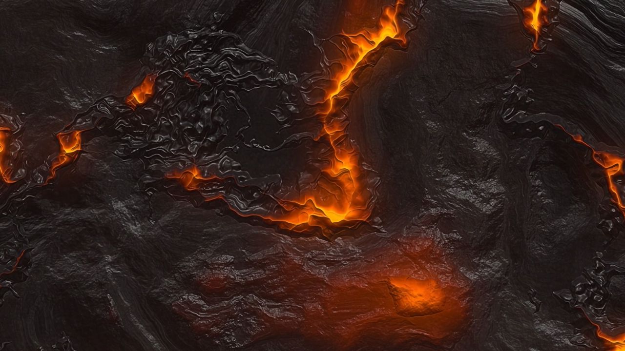 Wallpaper Lava Texture Surface