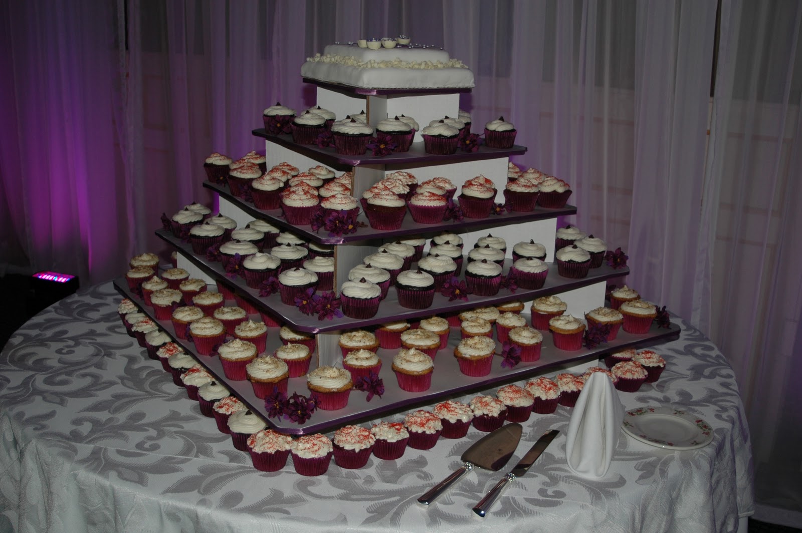 Cupcake Wedding Cake for