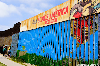 Families Speaking through the US-Tijuana Border Fence Playas de Tijuana