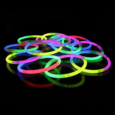 Pulseras luminosas tricolor