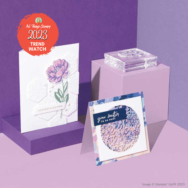 Papercraft trends 2023 stampin up card making