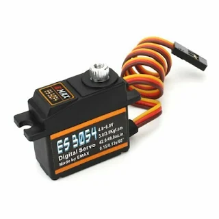 Digital Servo Motor Steering Torque 3.5kg Waterproof Metal Gear Core Plug type FUT JR hown - store