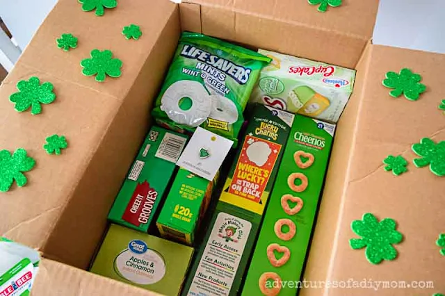 st patrick's day care package idea