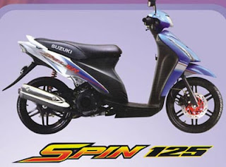 Modifikasi suzuki spin Thailand scooter motor contest 