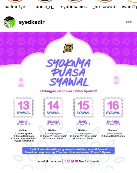 puasa hari putih 2019