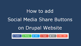 How to add AddThis Social Media sharing tools to Drupal site?