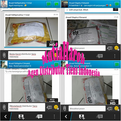 testimoni barang diterima teh tubuh pelangsing tiens