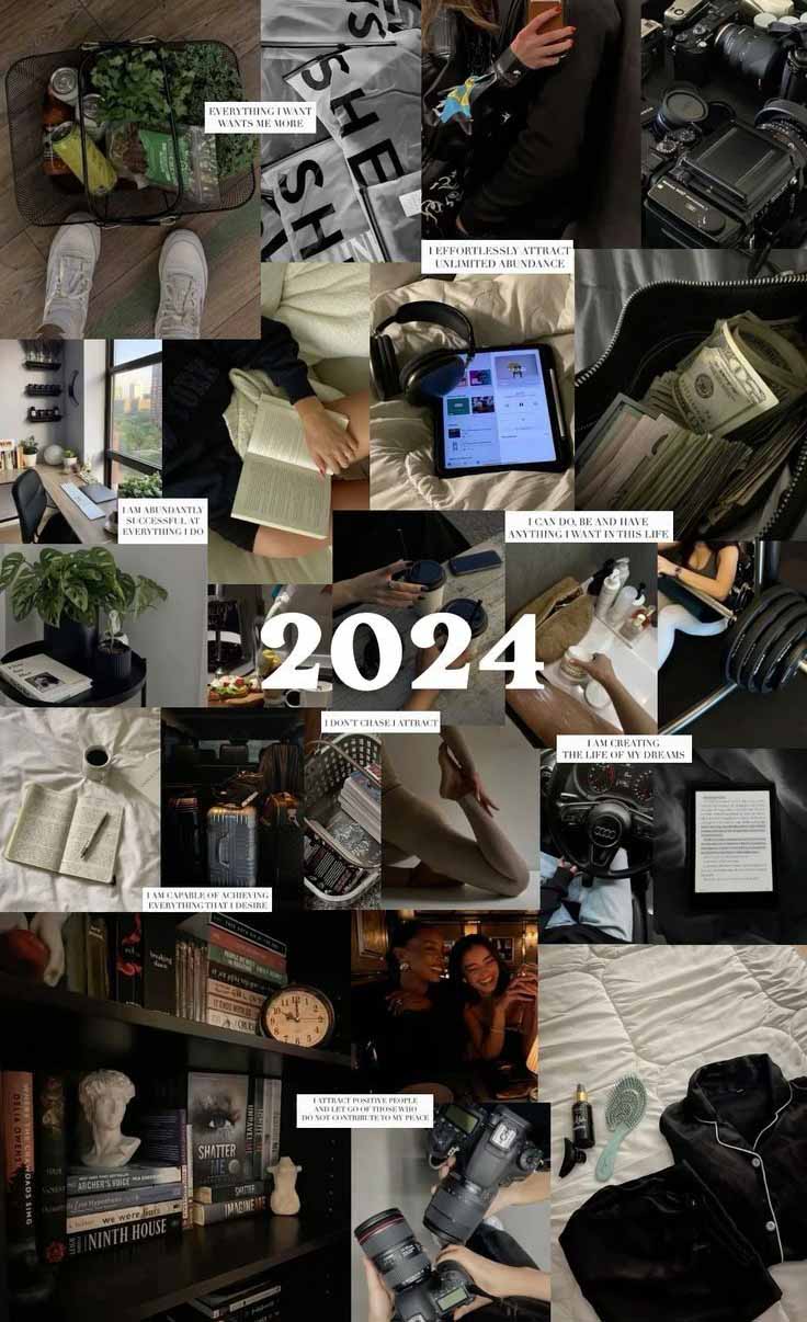 Criando Seu Vision Board para 2024: Transformando Metas em Realidade