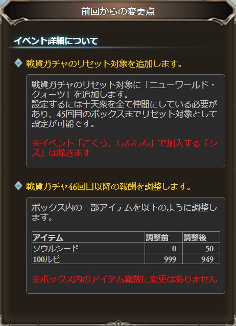 グラブル 古戦場の勲章について メモ ゲームメモとその他色々