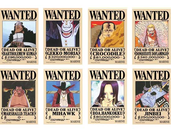 One Piece Wanted Posters For Sale  KOLEKSI GAMBAR ONE PIECE