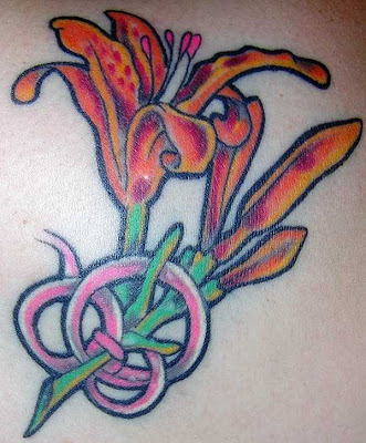 The purpose for having a Flower-lily-tattoo design can differ from person to 