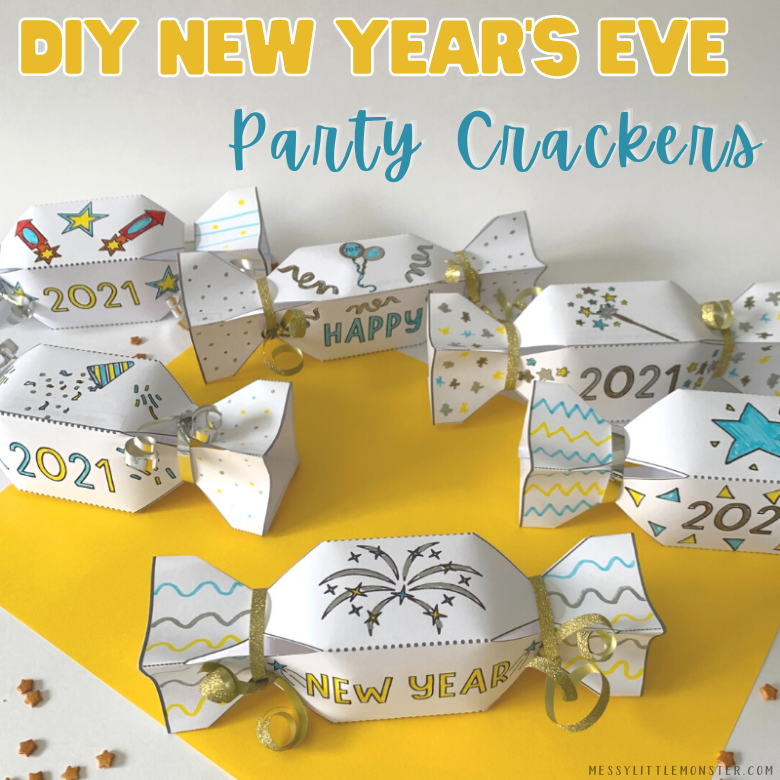 DIY New Years Eve Party Crackers