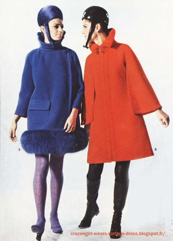 Pierre Cardin coat 1967 1968 1969 60s 1960 mod
