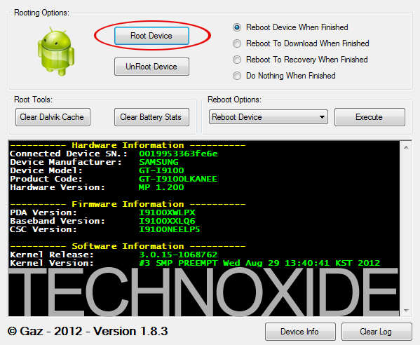 samsung quick root