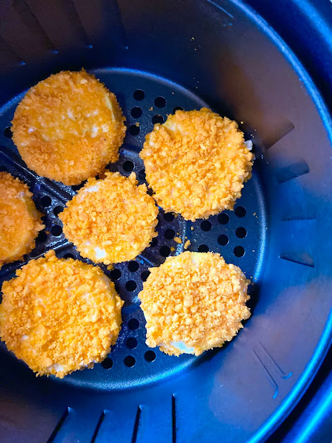 Air Fryer Zucchini (using Dot's Cheese Curls)