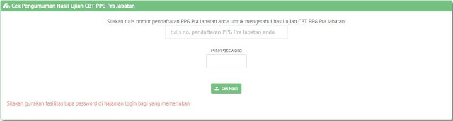  diwajibkan untuk mengikuti seleksi Bakat Pelaksanaan Seleksi Bakat, Minat, dan Kepribadian PPG Prajabatan Bersubsidi Tahun 2018