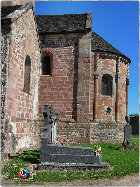 CHAMP-LE-DUC (88) - Eglise romane Notre-Dame (Extérieur)