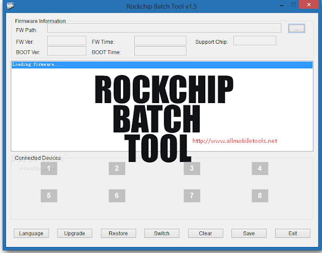 RockChip Batch Tool Latest Version V1.8 Full Setup Free Download