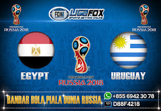 Prediksi Egypt vs Uruguay 15 Juni 2018