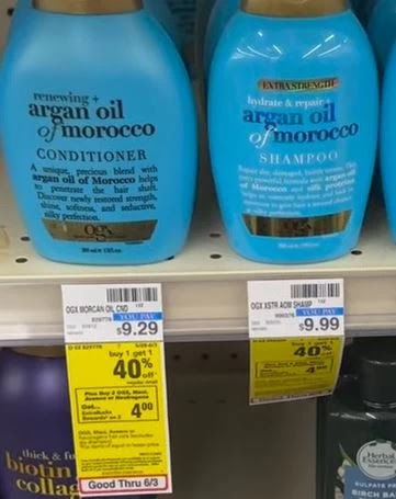 Cheap Deals on OGX Shampoo at CVS 5/28-6/3