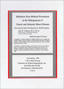 Radiation from Medical Procedures in the Pathogenesis of Cancer and Ischemic Heart Disease: Dose-Response Studies with Physicians per 100,000 Population