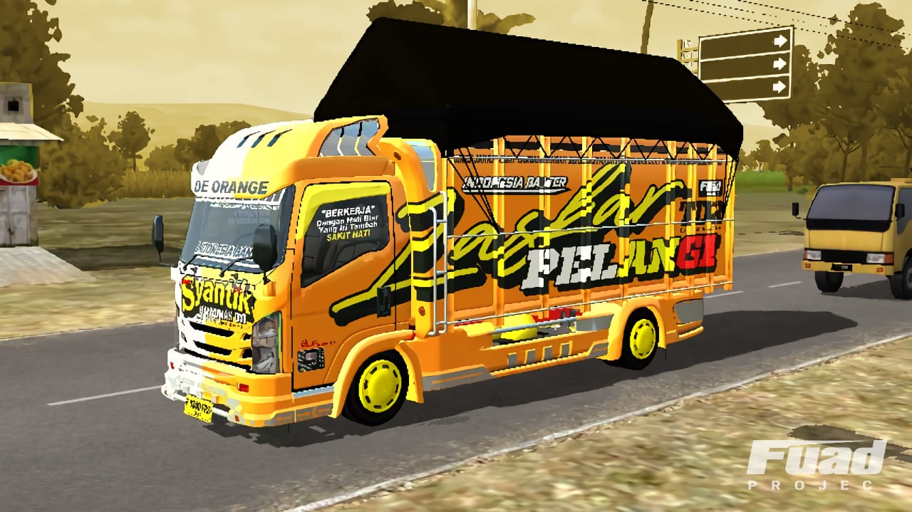 Livery Truck Bos  Galak 