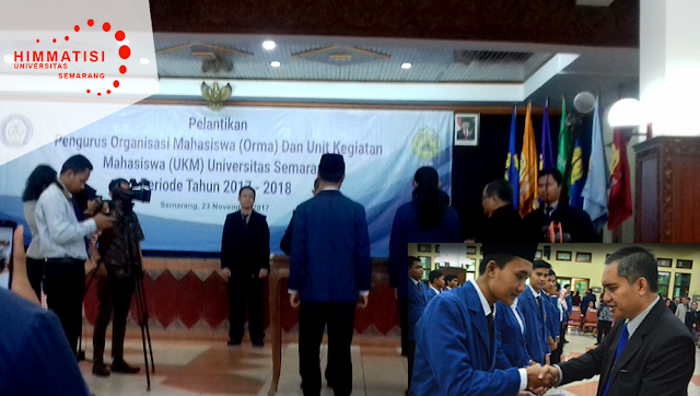 Pelantikan ORMA dan UKM Universitas Semarang 2017