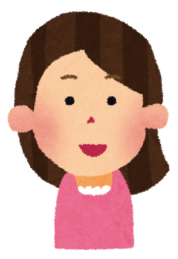 嬉しい表情の女性のイラスト 6段階 かわいいフリー素材集 いらすとや