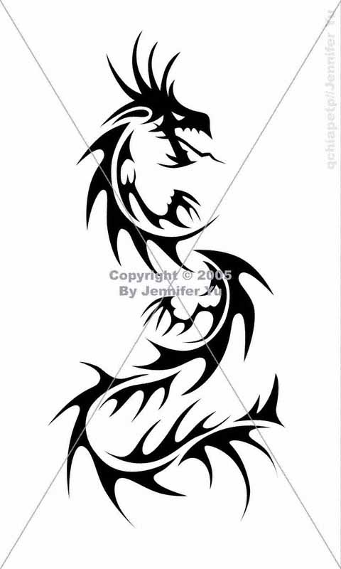 Best tribal tattoo picture: Dragon Tattoos Dragon tattoo art design