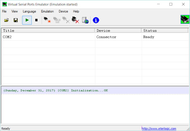 Arduino Simulation Serial Communication 