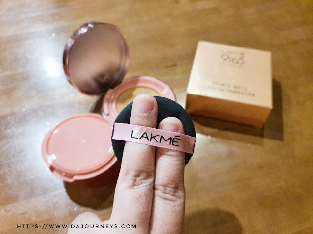 Review Lakme Primer Matte Cushion Foundation