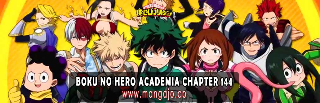 Boku no Hero Academia Chapter 144 Scan_Mangajo My Hero Academia 144