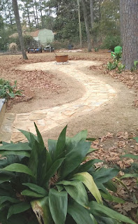 Fire Pit Area and Walkway