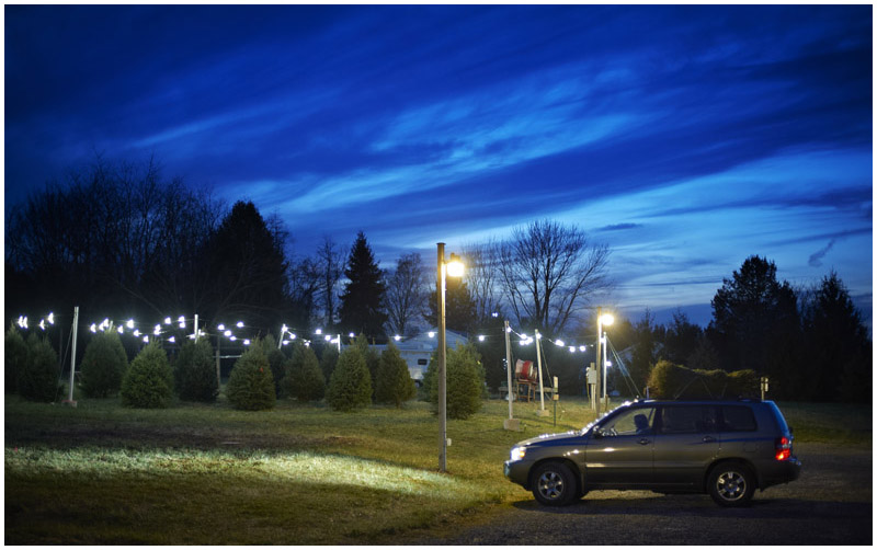 How to Photograph Christmas Lights