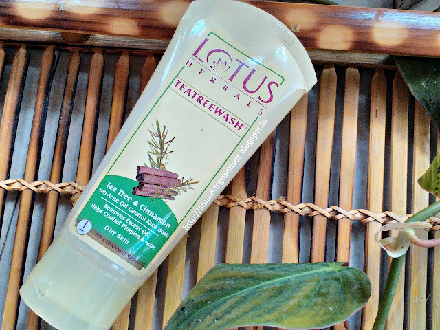 Lotus Herbals Tea Tree Face Wash for oily skin:Anti Acne Oil control Face wash Review