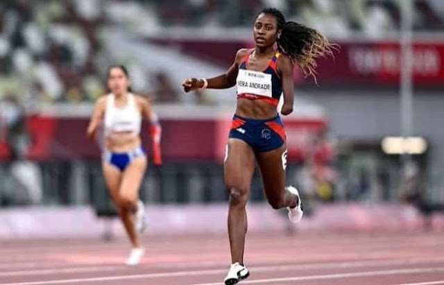 LISBELI VERA GANÓ MEDALLA DE PLATA EN LOS 400 METROS T47 PARAOLÍMPICOS