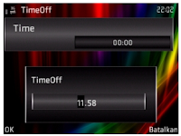 Aplikasi TimeOff - Mematikan Ponsel Otomatis