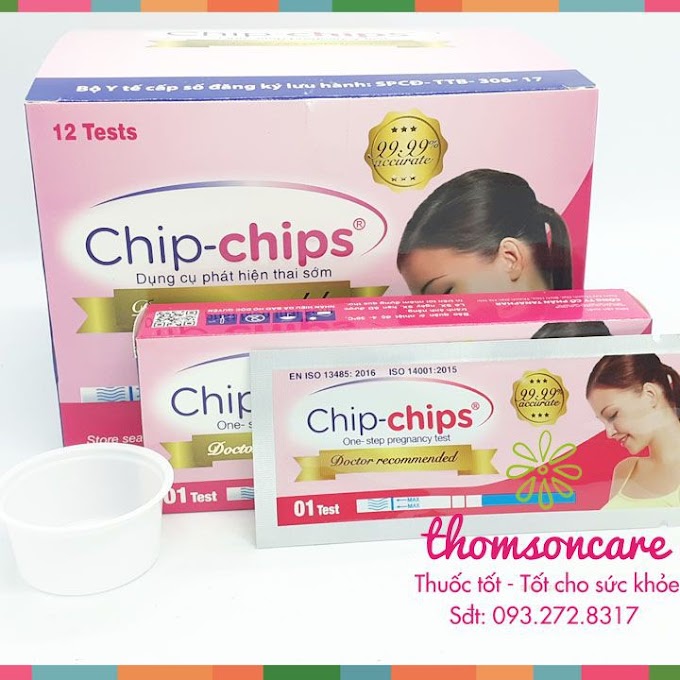 Que thử thai Chip Chip - Chính xác - Giao hàng luôn che tên, kín đáo