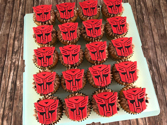 transformer cupcakes chucakes singapore