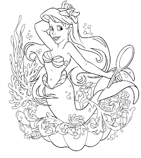 princess coloring pages, kids coloring pages