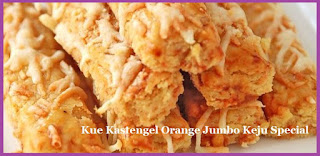 Kue Kastengel Orange Jumbo Keju Special