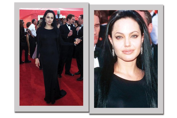 Cinco looks icônicos da atriz Angelina Jolie no Oscar