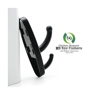 Spy Cam Clothes Hook J018 / Gantungan Baju Motion Detection Spy Cam Clothes Hook J018 / Gantungan Baju Motion Detection