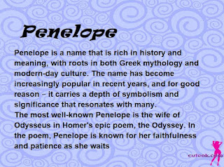 meaning of the name "Penelope"