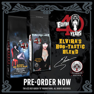 Elvira's 40th Anniversary Boo-Tastic Blend from Deadsled Coffee