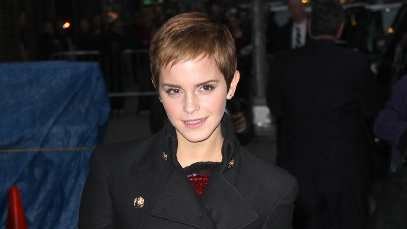 emma watson david letterman show 2010